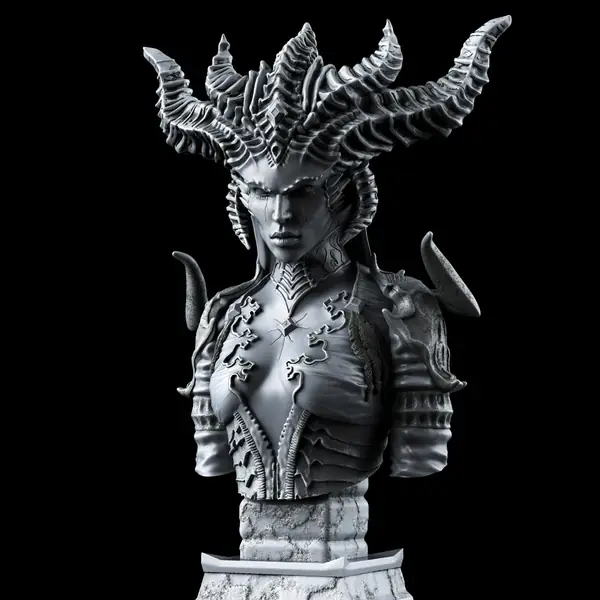 Lilith bust (Pre-Supported)