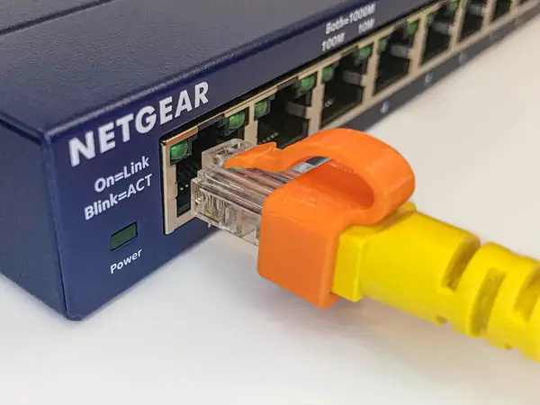 Ethernet | RJ45 clip to secure/repair/fix broken tab