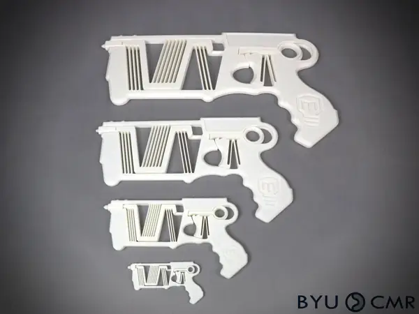 One Piece Compliant Mechanism Blaster (Mark Rober)