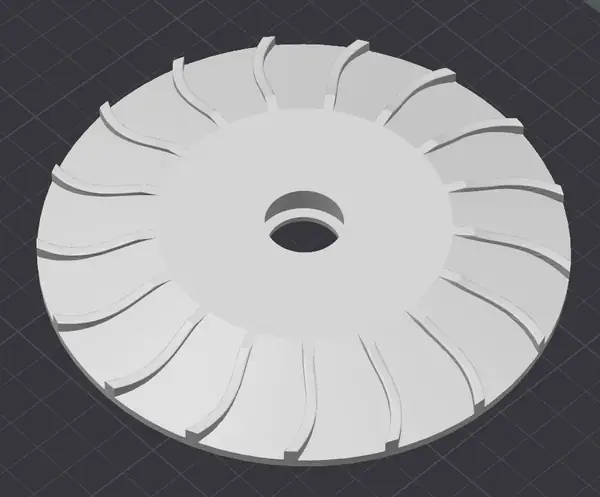 Anycubic Wash & Cure Plus Replacement Impeller due to rust