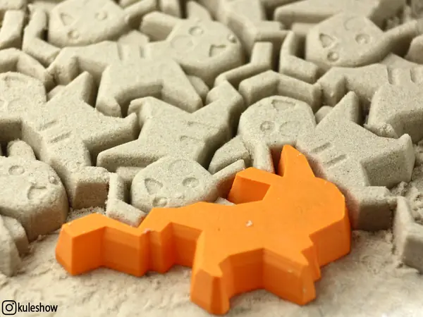 Tessellating Pikachu Sand Mold