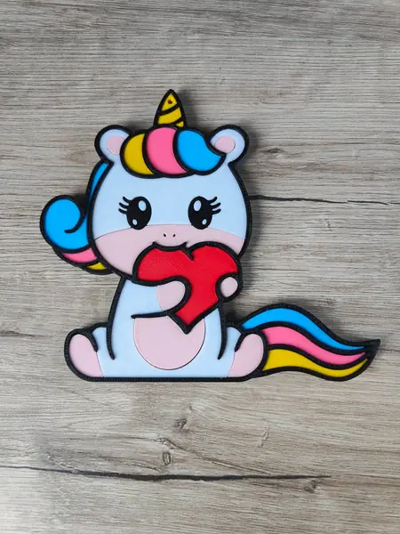 Unicorn Keychain