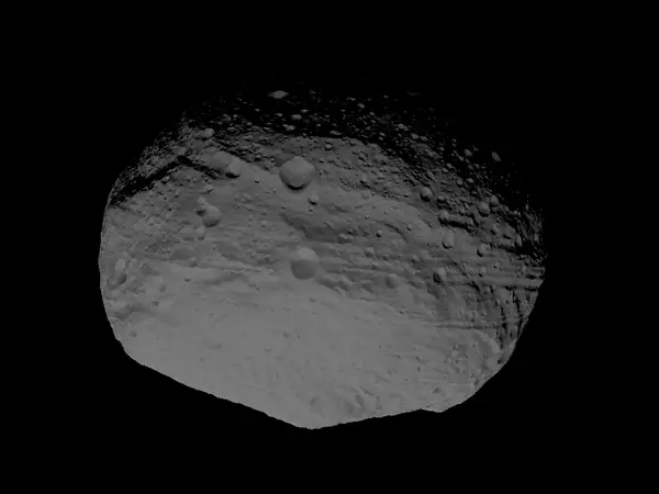 4 Vesta scaled one in ten million