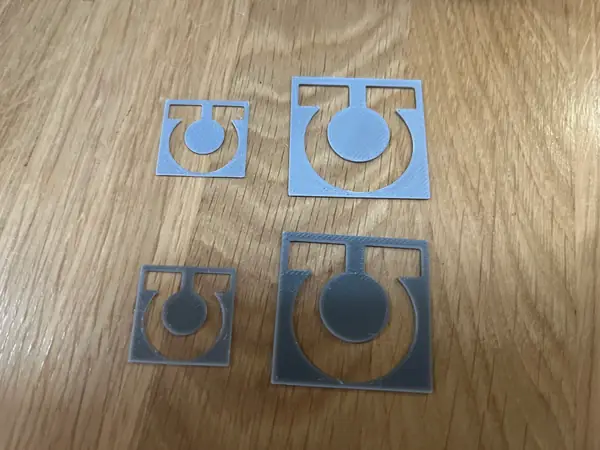 Ultramarine logo Stencil for rhino