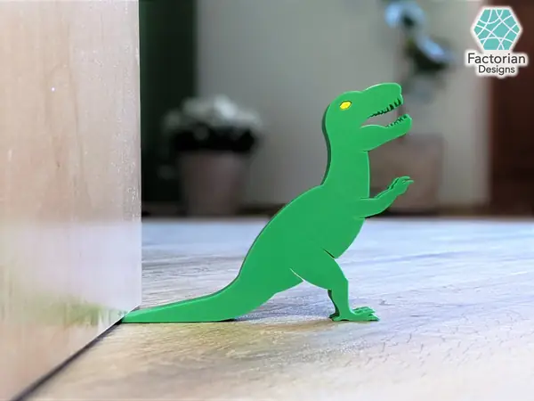 DOOR STOPPER DINO | For Dino Lovers and Kids in T-Rex Style | 3D-Printable STL