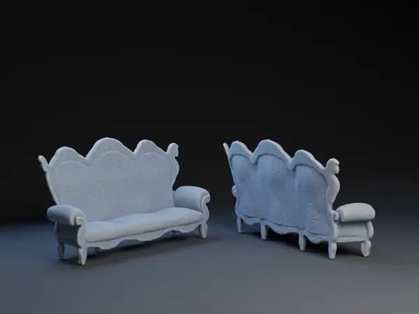 Doll House Royal Couch