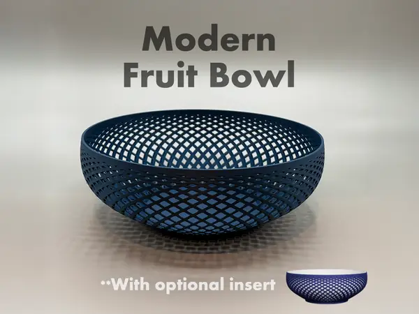 Modern Fruit Bowl / Decor | Filte II