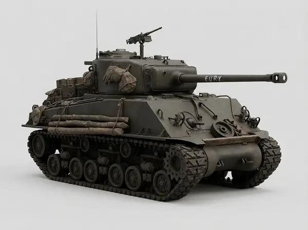 Fury - M4A3E8 Sherman Tank - 2014