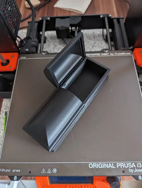 Burial Casket - 1:12 Scale Dollhouse Size - No Glue