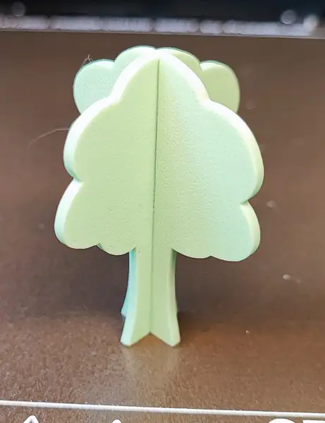 Simplified 3D Printable Tree Model