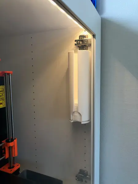 60mm cotton pad holder for Ikea Platsa cabinet