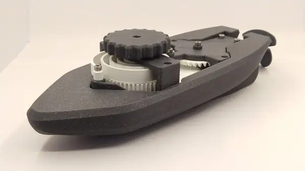 wind-up Bathtub Boat V5 - with benchmark test - Badewannen Boot zum Aufziehen - Funktionsfähig