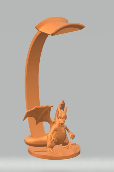 Charizard headphone stand / holder