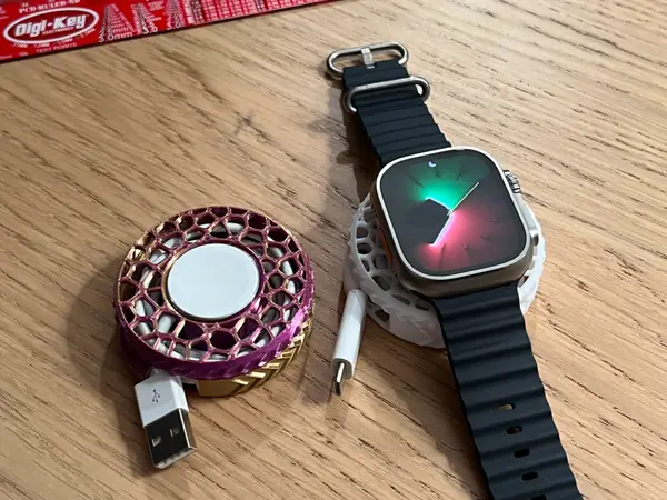 Apple Watch Charger Cable Winder Organizer