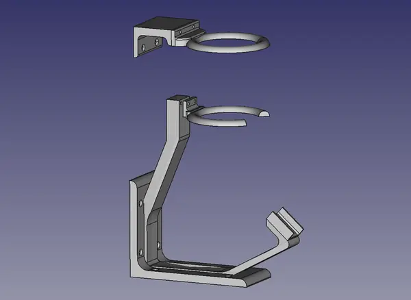 Spray gun holder /Soporte pistola de pintar
