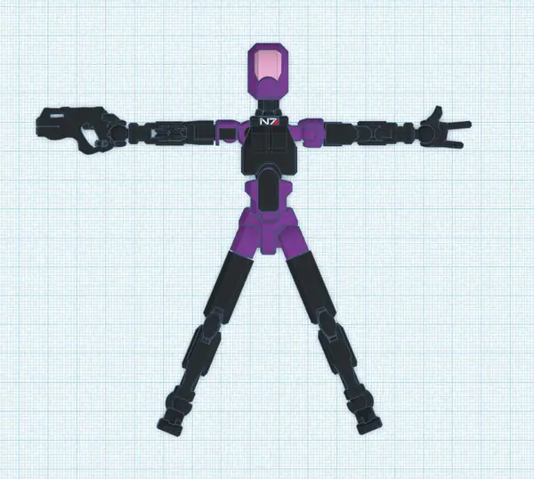 DUMMY 13 goes to COMIC CON - Mass Effect - Tali Zorah Vas Normandy V1.1