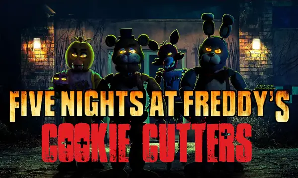 Five Nights at Freddy's cookie cutters/stamps