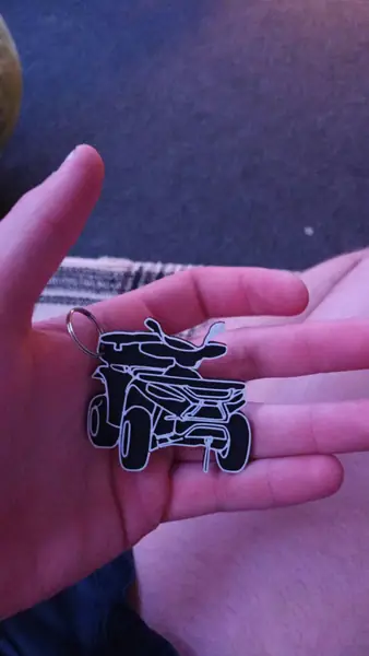 ATV/Quad keychain