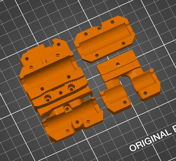 Bear Extruder 2x LMUW8 X-axis carriage