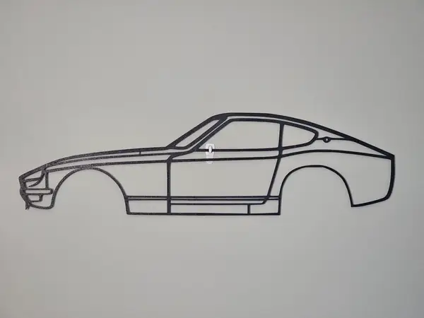 Datsun 280Z - Silhouette Wall Art