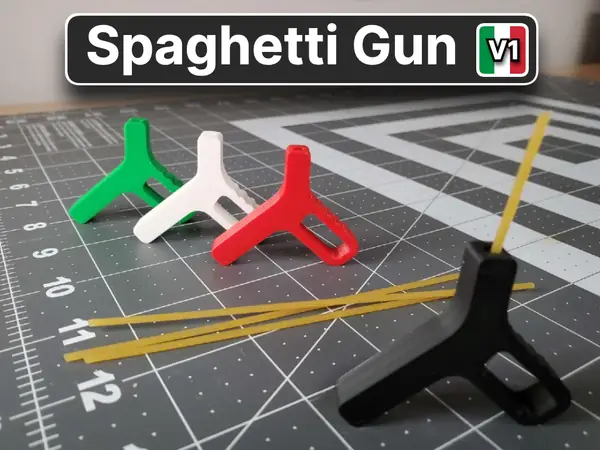 Spaghetti gun