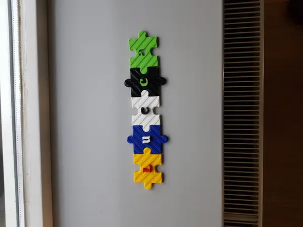 Puzzle kits 3d printed