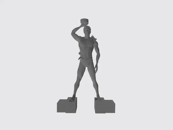 Colossus of Rhodes lamp!