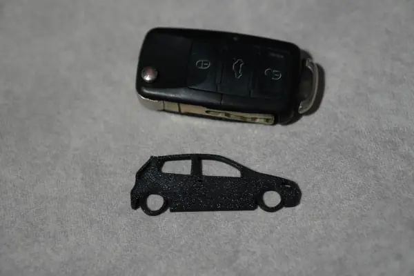 Fiat Punto keychain
