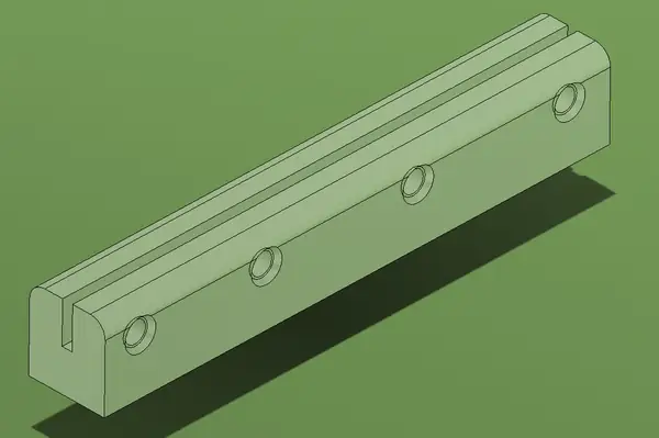 Holder for Guitar Nut Saws as sold by Stewmac