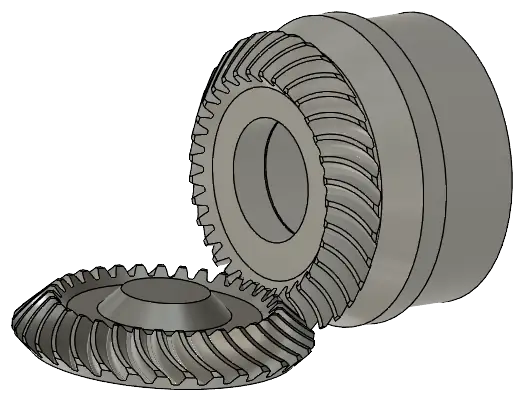 Nextgrinder 64 - spiral bevel gear
