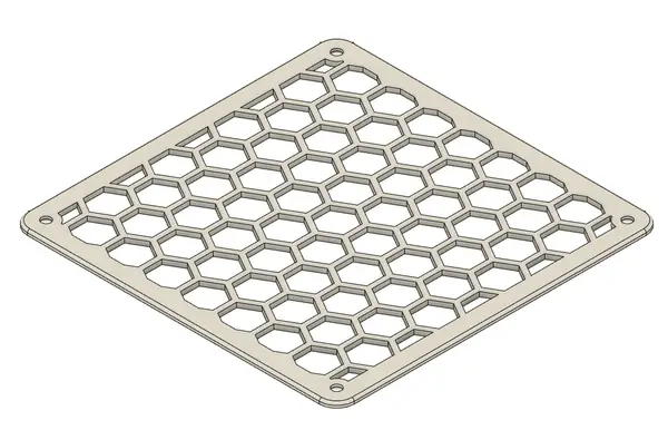 140mm Fan Protection Grill