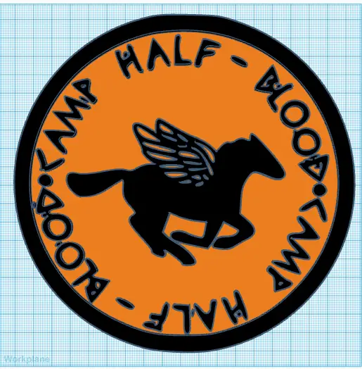 Camp half blood wall art