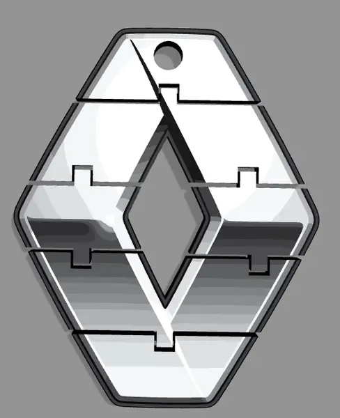 keychain Renault Logan Flex