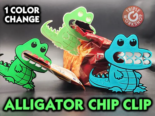 Alligator Chip Clip