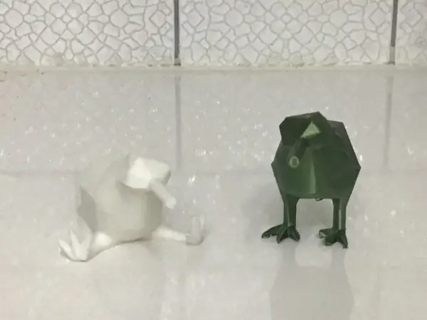 Low-Poly Kiwi Bird