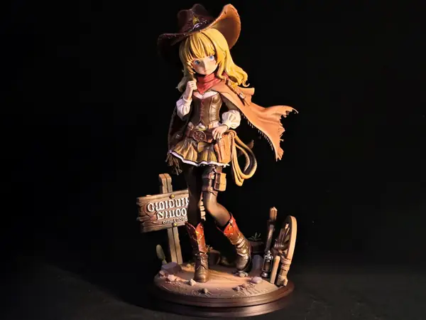 MIA Kudi Western Lora split into parts easy to paint 30cm tall