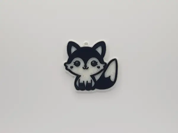 Cute Fox Keychain