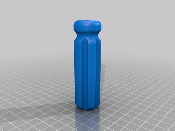 1/4" inch screwdriver handle for 3" long bits.