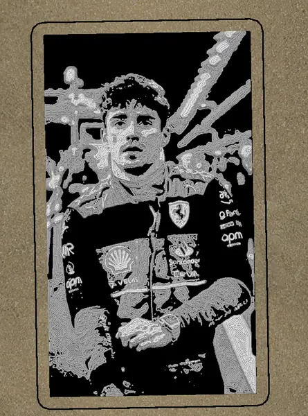 Charles Leclerc 3D Picture