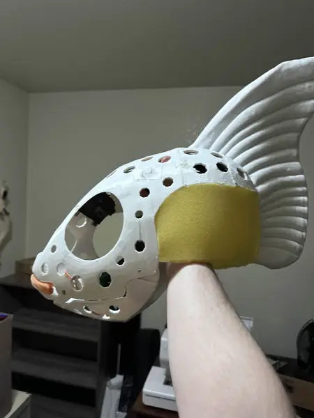 Goldfish fursuit head base