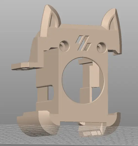 Dragon Burner BLTouch/3DTouch (Cat Cowl Remix)