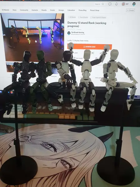 Dummy 13 stand Rack