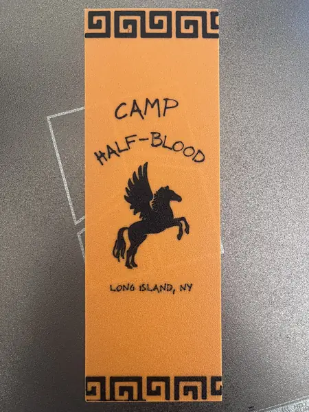 Percy Jackson Bookmark - Camp Half Blood