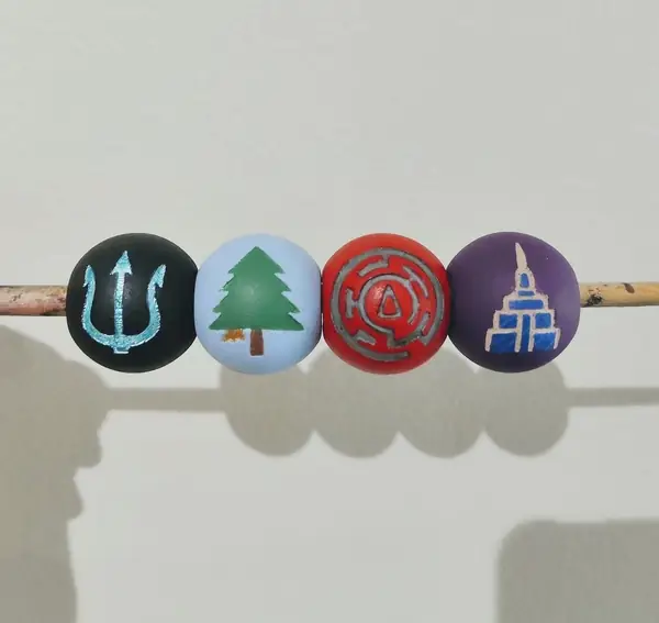 Percy Jackson Camp Half-Blood beads v2