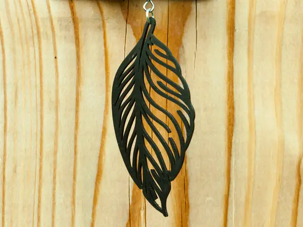 Earrings Feather 1