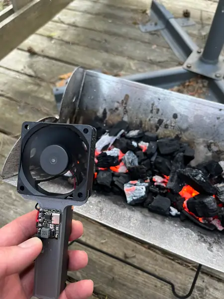 Barbecue Grill Fan