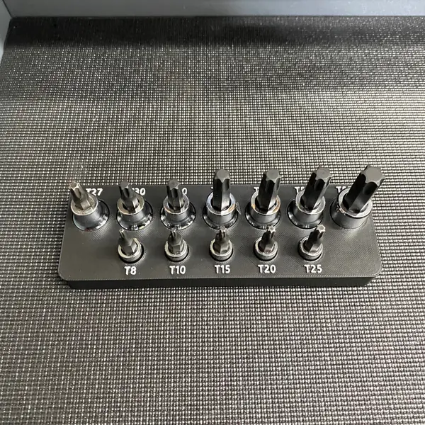 ICON Torx Socket Set Organizer T8-T55