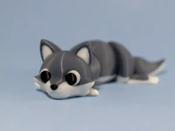 Articulated Wolf - Print in Place