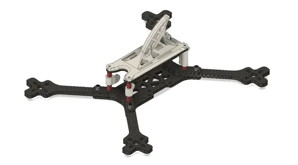 SOURCE TWO V0.1 - Shark Fin / TBS XF-Race Antenna