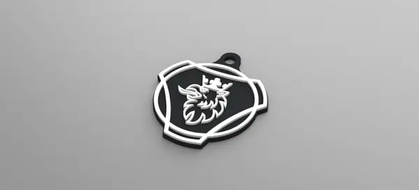 Scania keychain
